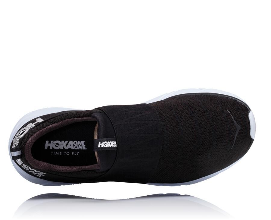 Tenis Hoka One One Feminino Pretas/Branco - Hupana Slip - 398-XPIJZL